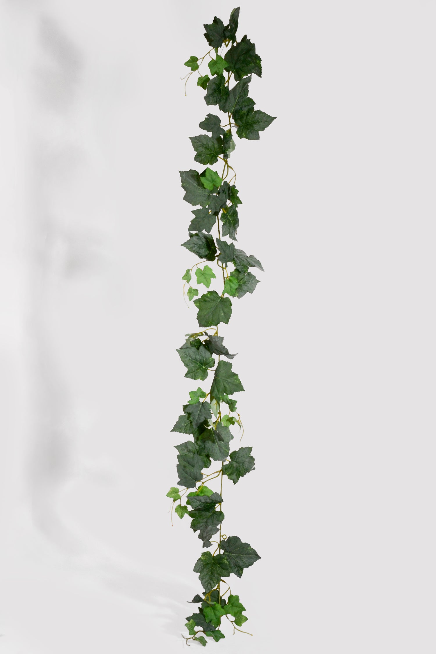 59" Artificial Grape Leaf Garland Green