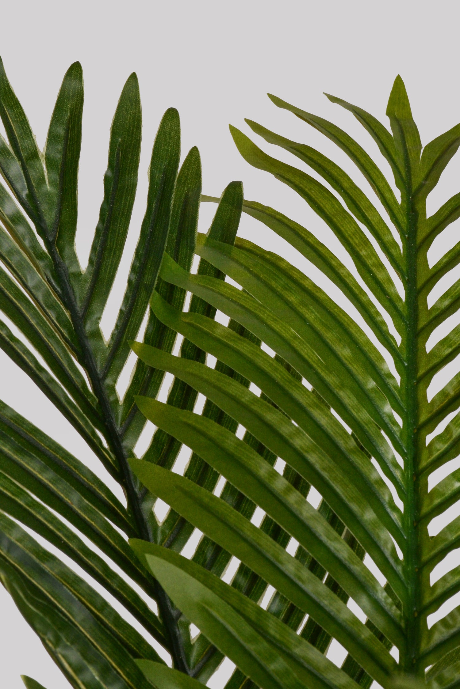 34" Artificial Areca Palm Tree In Plastic Pot Green