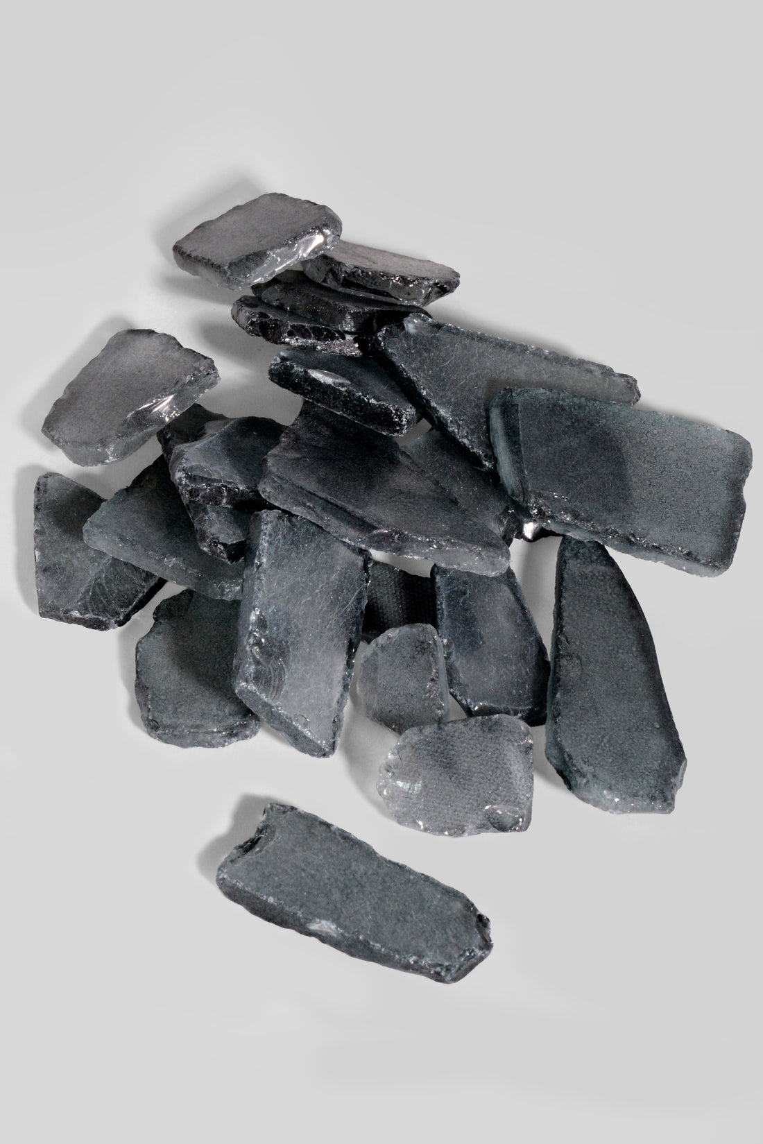 Painted Sea Glass Pkg/5lb Black