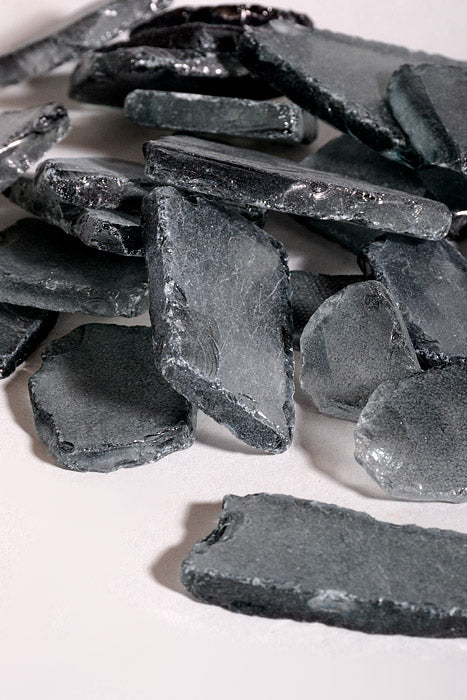 Painted Sea Glass Pkg/5lb Black