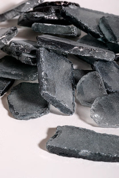 Painted Sea Glass Pkg/5lb Black