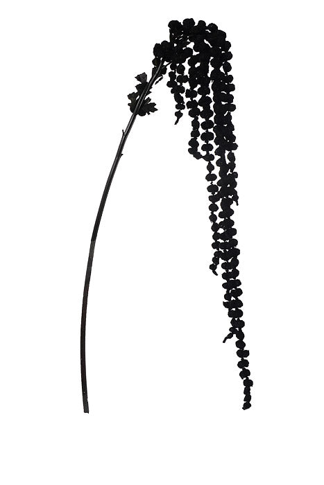 68" Artificial Amaranthus Hanging Spray Black