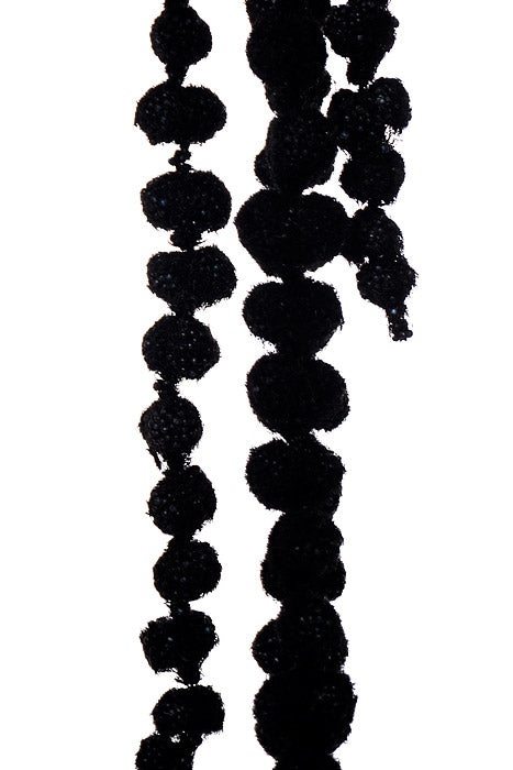 68" Artificial Amaranthus Hanging Spray Black