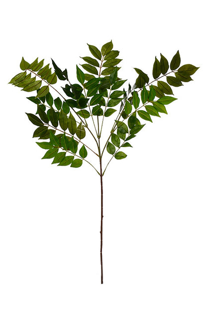 33.5" Wisteria Leaf Spray Green