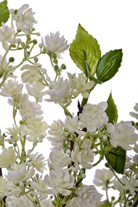 24&quot; Silk Mini Blossom Bundle White