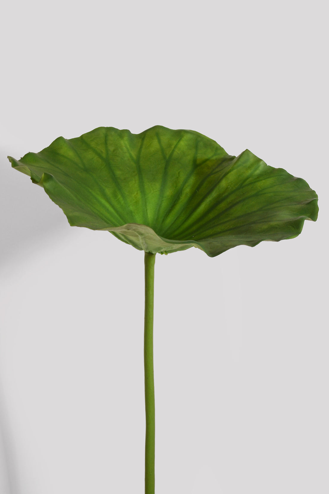 34.6" Artificial Lotus Leaf Stem Green