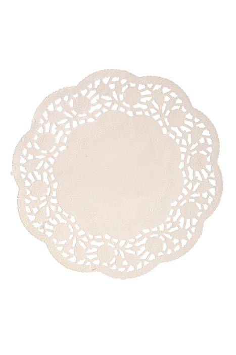 7.5" Round Paper Doilies White Pkg/100