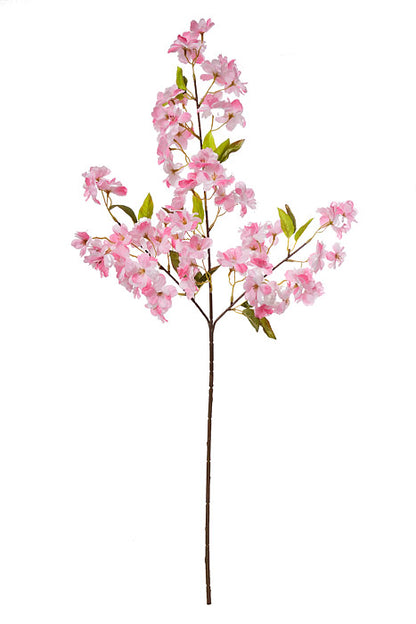 35.5" Silk Cherry Blossom Spray Pink