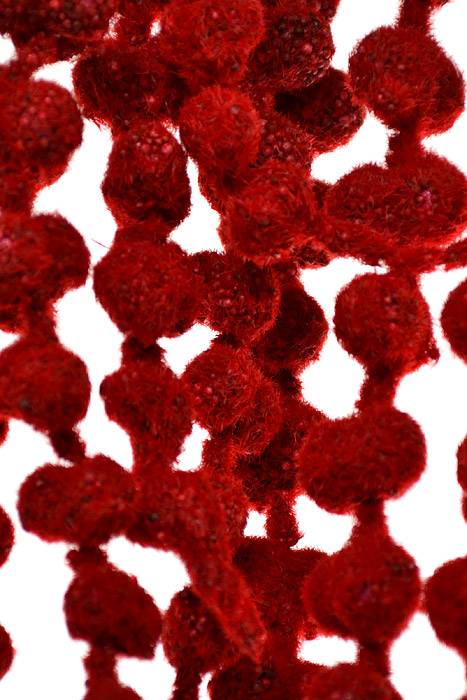 64" Artificial Amaranthus Hanging Spray Burgundy