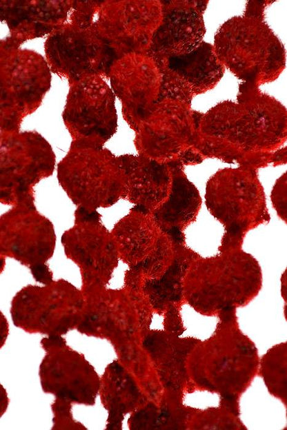 64" Artificial Amaranthus Hanging Spray Burgundy