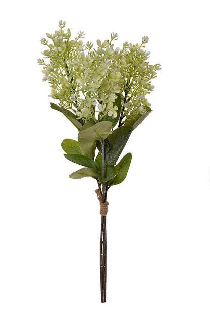 19" Wild Hydrangea Bundle White