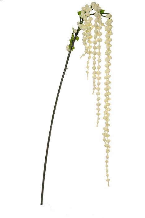 64" Artificial Amaranthus Hanging Spray Cream