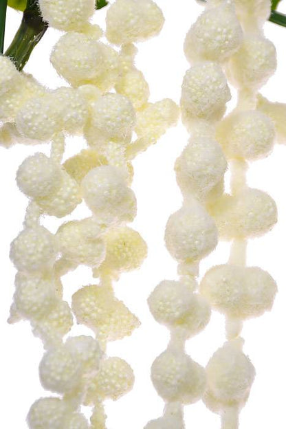 64" Artificial Amaranthus Hanging Spray Cream
