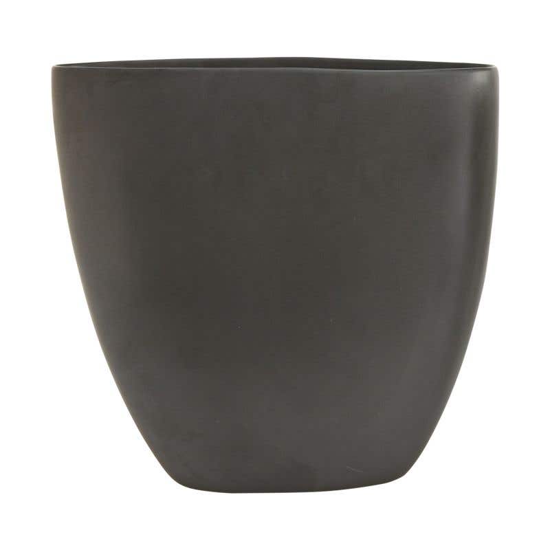 5 x 16" Sasso Vase Black