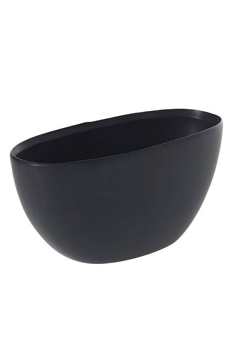 11.5" X 4.75"x 5.5" Metta Boat Black