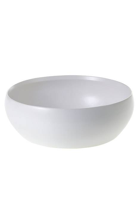 10"x 4" Simply Low Bowl (White)