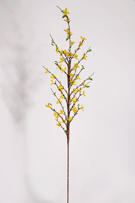 48" Artificial Forsythia Spray Yellow