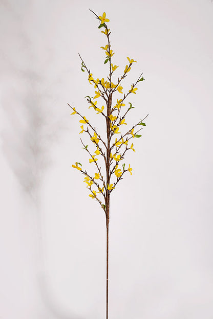 48" Artificial Forsythia Spray Yellow