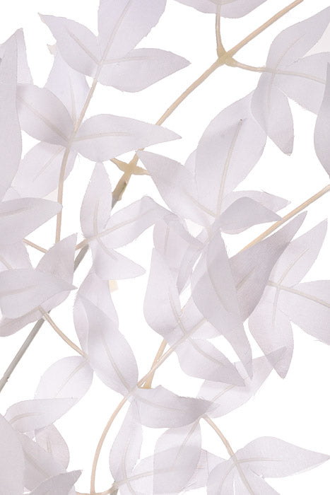 47.25" Maple Leaf Spray (White)