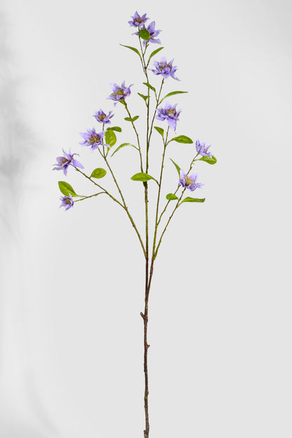 42.5" Silk Clematis Spray Purple