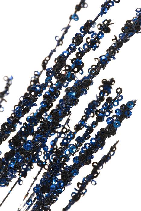 32&quot; Iced Long Needle Spray Midnight