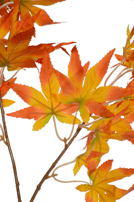 36.25" Maple Leaf Spray Yellow/Orange