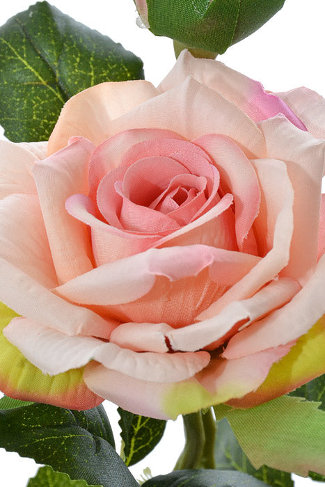 18" Silk Rose Spray Soft Pink