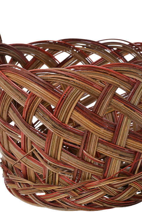 6.5 x 4" Round Flower Coco Natural Pkg/6