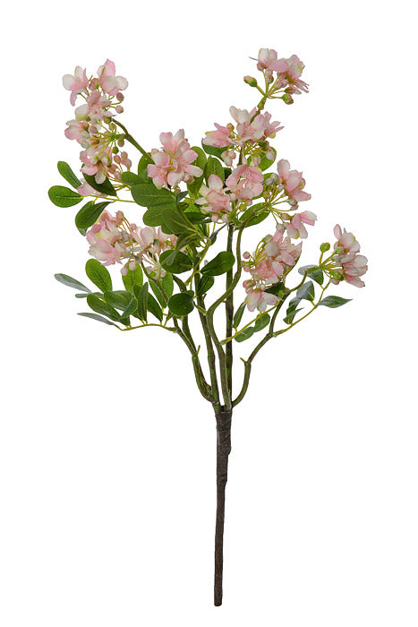 22" Silk Stephanotis Spray Pink