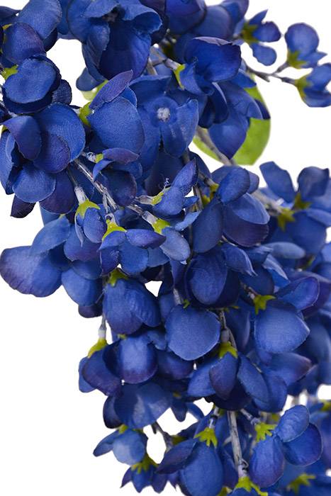 39.5" Hanging Silk Cassla Spray Blue