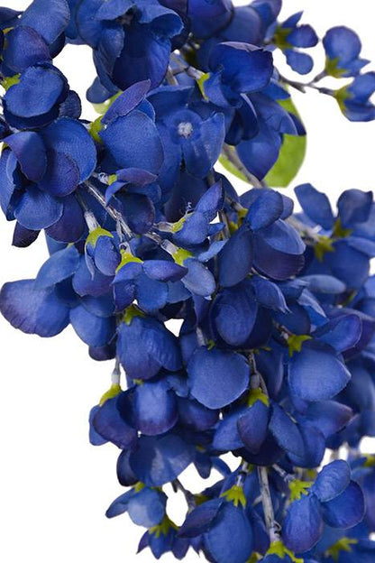 39.5" Hanging Silk Cassla Spray Blue