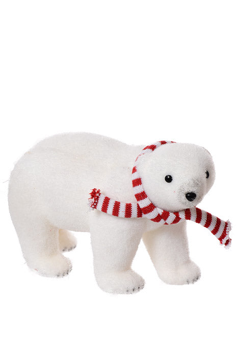 7" X 10" Polar Bear White