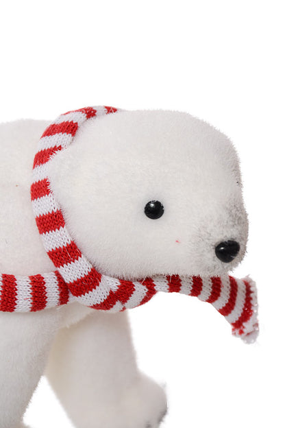 7" X 10" Polar Bear White