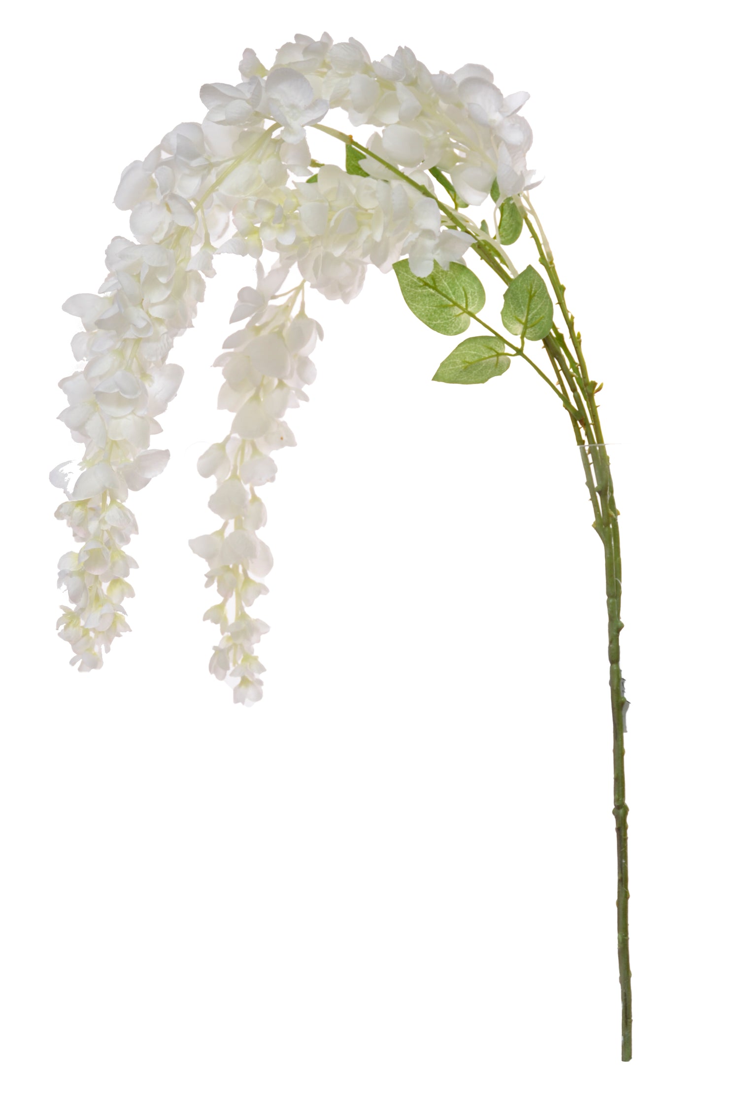 40" Hanging Silk Cassla Spray White