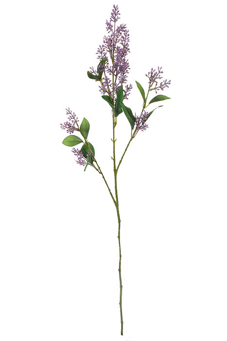 32" Lilac Bud Spray Lavender/Purple