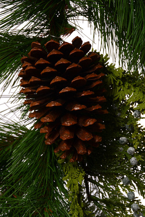 6Ft Pine Garland Green