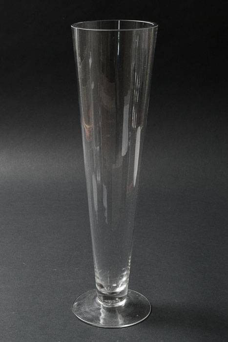 4.25&quot; X 16&quot;  Glass Vase Clear