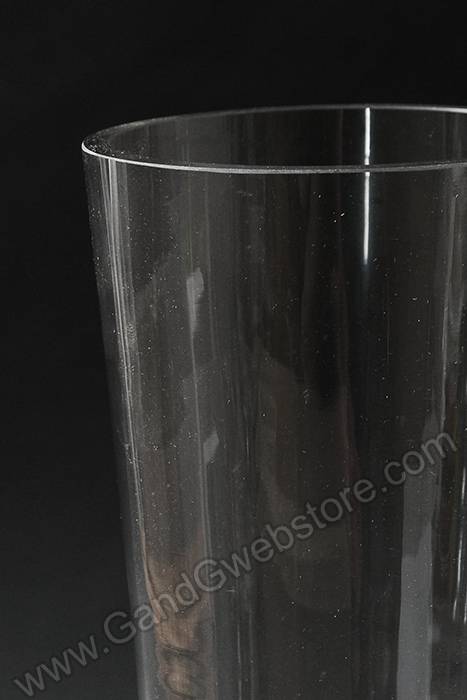 4.25&quot; X 16&quot;  Glass Vase Clear