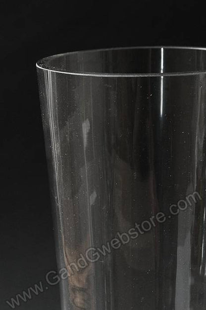 4.25&quot; X 16&quot;  Glass Vase Clear