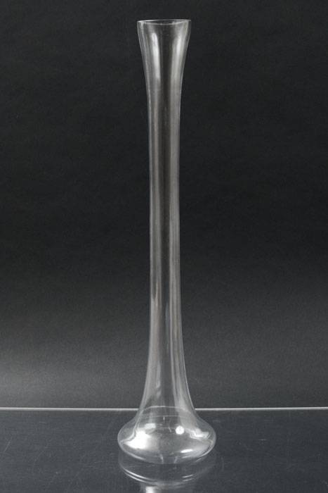 2.25" X 19.75" Glass Skyline Vase Clear