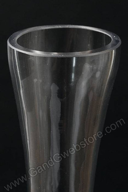 2.25" X 19.75" Glass Skyline Vase Clear