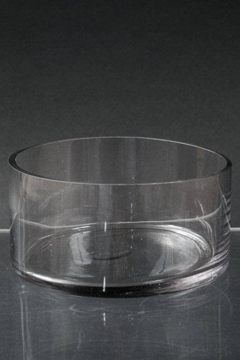 6" X 3" Glass Cylinder Vase Clear