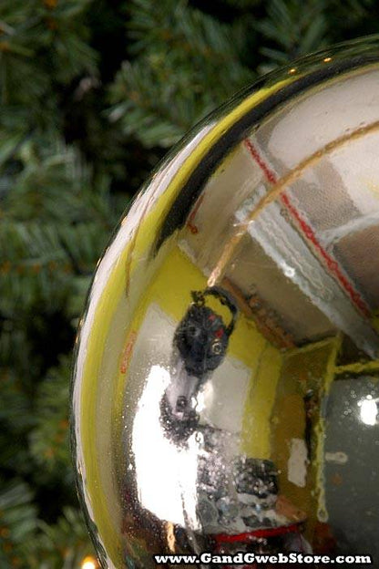 300mm Shiny Plastic Ball Silver