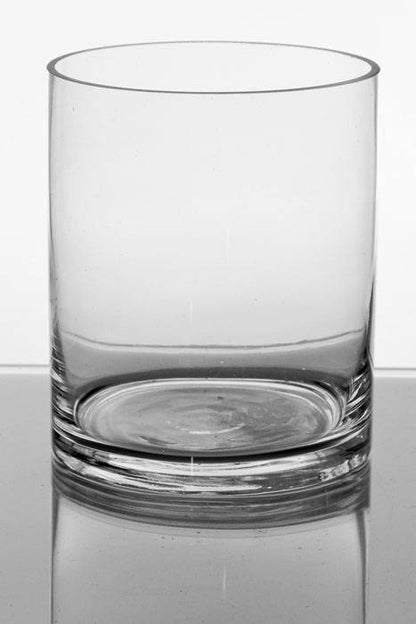 5" X 6" Cylinder Glass Vase Clear