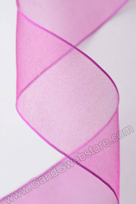 1.5" X 25yds Encore Wired Ribbon New Fuchsia