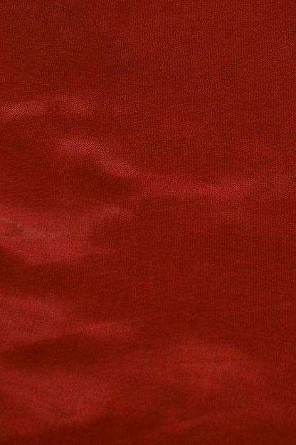 80" X 80" Square Organza Table Cover W/ruffle Edge Burgundy