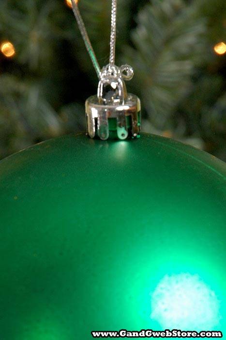 150mm Matt Plastic Ball Green