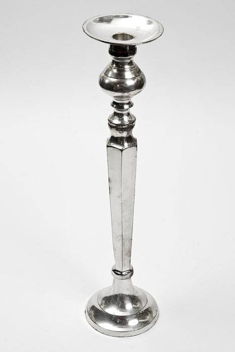 15&quot; Silver Candle Stick Small