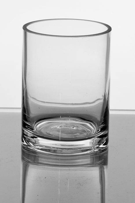3&quot; X 4&quot; Cylinder Glass Vase Clear