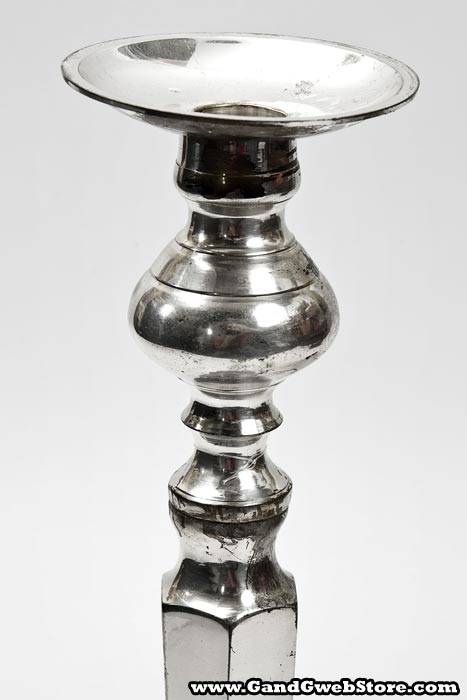15&quot; Silver Candle Stick Small